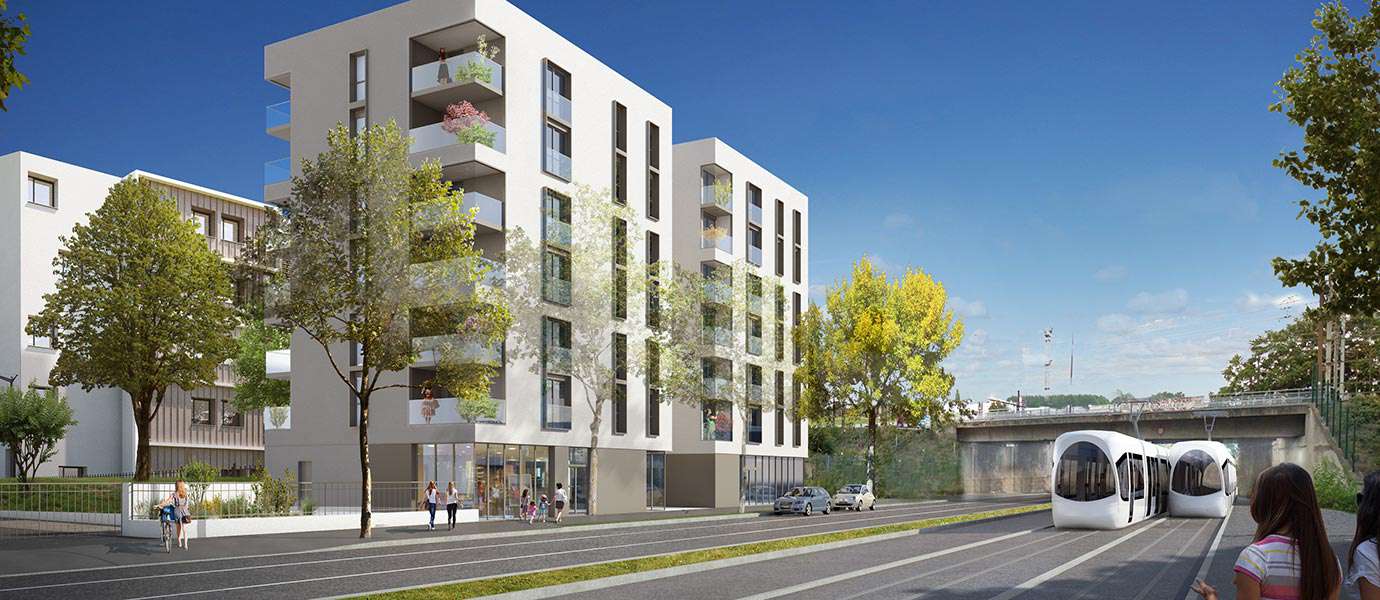 Programme immobilier neuf Lyon 8 proche métro B et tram T4 (69008)