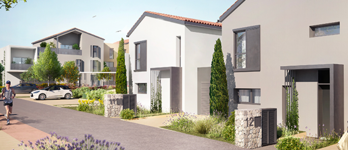 Programme immobilier neuf Meyzieu centre calme et verdoyant (69330)