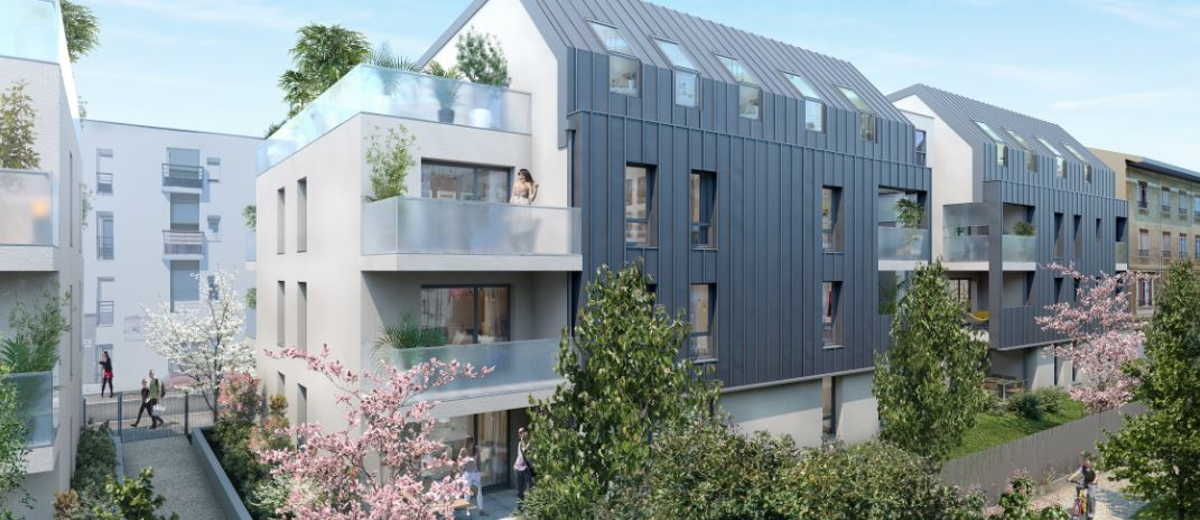 Programme immobilier neuf Villeurbanne Montchat Lyon 3