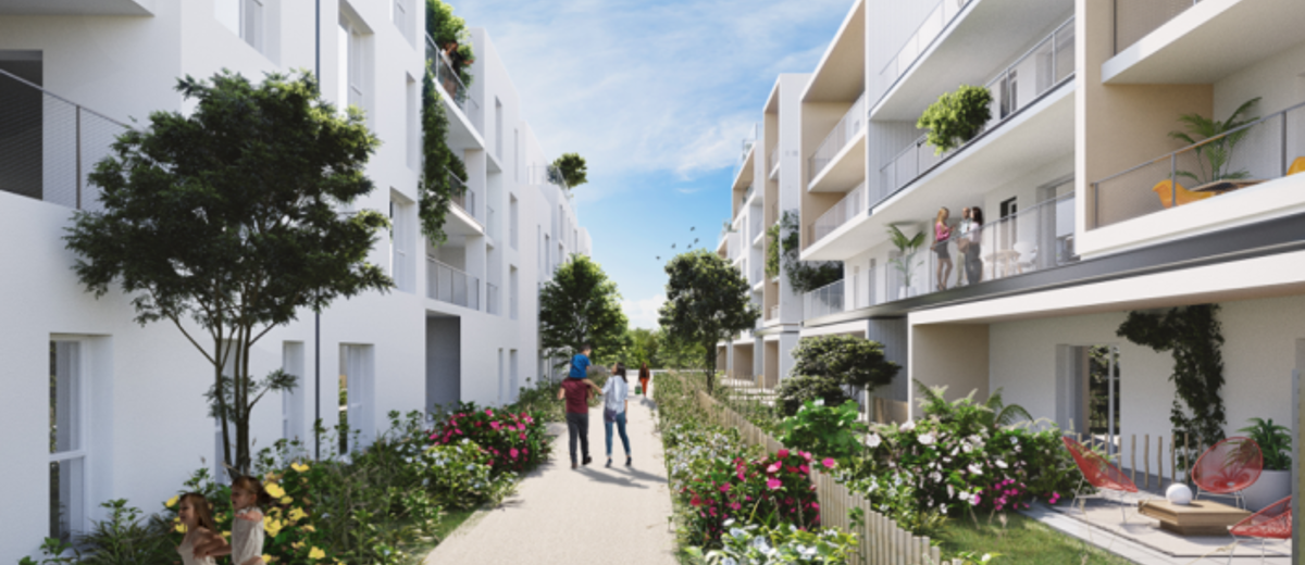 Programme immobilier neuf Villeurbanne calme et verdoyant (69100)