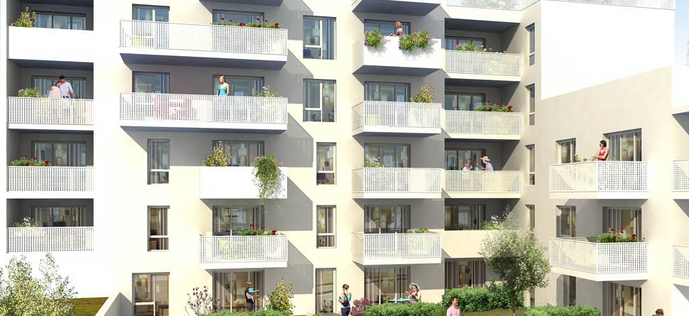 Programme immobilier neuf Villeurbanne proche Gare de Villeurbanne (69100)