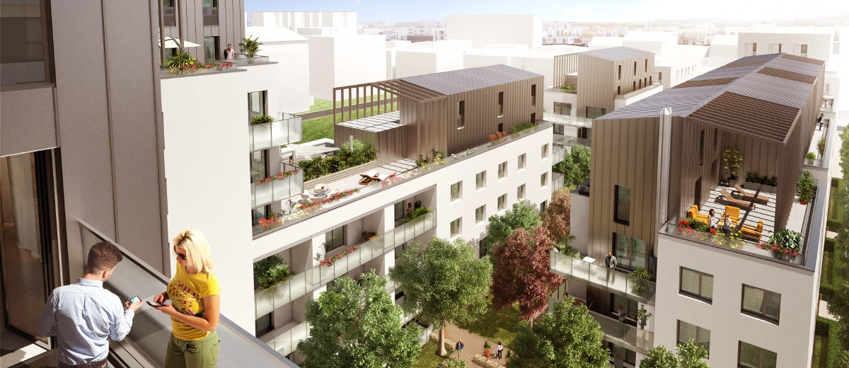 Programme immobilier neuf PINEL à Monplaisir, tout proche du quartier étudiant de Grange-Blanche dans le 8ème arrondissement de Lyon