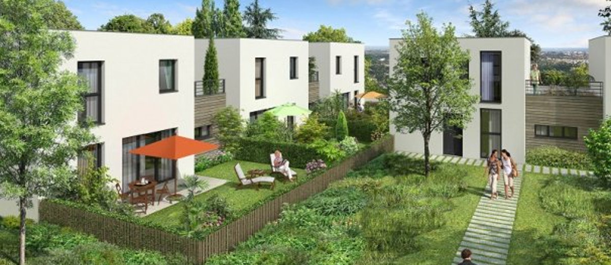 Acheter dans un programme immobilier neuf éligible PTZ, RT 2012 ou RE 2020 voire TVA réduite à 5,5% (au lieu de 20%) et livrable rapidement voire immédiatement, à Collonges-au-Mont-d'Or, à proximité de Lyon dans le département du Rhône